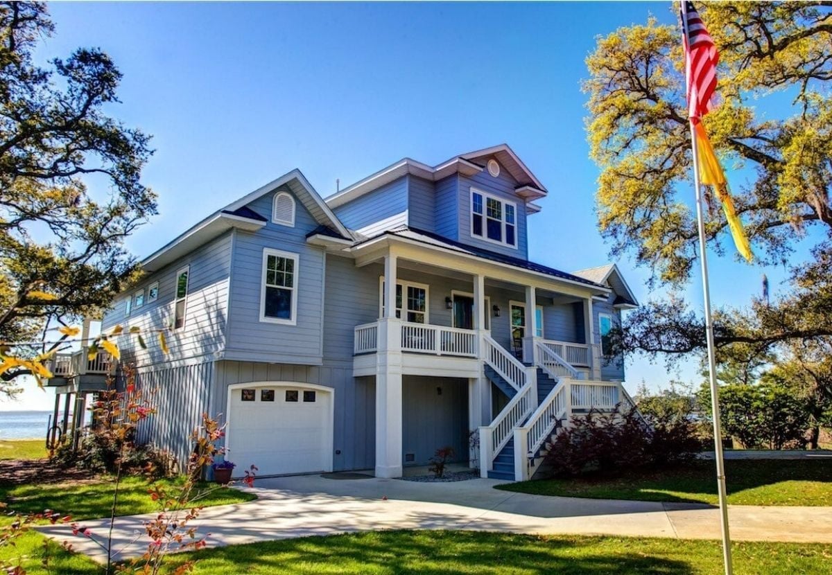 Piling Home, Star Lake, Pensacola, FL by Urban Infill